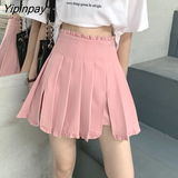 Yipinpay Skirt Women Summer Korean 2023 New Design Sense High Waist Split Skirt Female