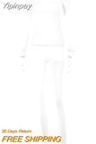 Yipinpay Ribbed Square Collar Sexy Rompers Womens Jumpsuit Black Long Sleeve Skinny Playsuit 2023 Fall Lucky Label Jumpsuits Short