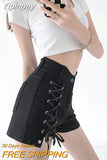 Yipinpay Jeans Shorts For Women's Summer Slim Fit Frenulum Ornament Korean Style High Waist Blue Streetwear Y2k Fashion Denim Shorts