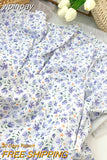 yipinpay 2023 Summer Chiffon Skirts Women Kawaii Korean Casual Elegant High Waist A-line Skirt Female Floral Print Sweet Faldas