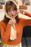 Yipinpay Turtleneck Sweater Women Autumn Casual Thin Long Sleeve Tops Base Knitted Sweaters Solid Color Slim Stretch Pullovers