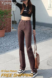 Yipinpay Thciken Velvet Stretch Skinny Straight Jeans Woman High Waist Cotton Elastic Denim High Quality Pantalones De Mujer