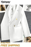 Yipinpay New In Spring Autumn Women's Jacket Female Chic Elegant Casual Oversize Women's Suit Korean Fashion Luxury Blazer for Women