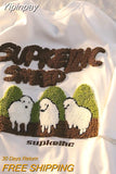 Yipinpay summer new lamb embroidery short-sleeved T-shirt women's Y2K American retro wild T-shirt couple casual loose short-sleeved