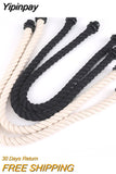 Yipinpay 65cm*2.0cm Mini Obag Rope Handle Strap O Bag Price Obag Handles Bag Accessories For Women Silicon Handbag Style
