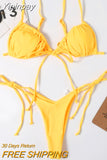 Yipinpay Summer Women Bikini Set Sexy Leopard Split 2 Piece Swimwear Woman Swimsuit with Lace High Waist Thong Bikini Beach Outfits