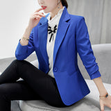 Yipinpay Daifei 2024 Spring / Summer New Fashion Korean Version Large Size Thin Suit Solid Color Leisure Lady's Fashion Suit