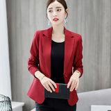 Yipinpay Daifei 2024 Spring / Summer New Fashion Korean Version Large Size Thin Suit Solid Color Leisure Lady's Fashion Suit