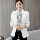 Yipinpay Daifei 2024 Spring / Summer New Fashion Korean Version Large Size Thin Suit Solid Color Leisure Lady's Fashion Suit