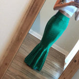 Yipinpay Fashionable Sexy Mermaid High-Waisted Fish Tail Half-Length Dress Is Specially Designed For Wi.