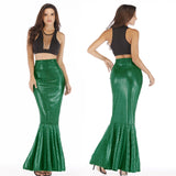 Yipinpay Fashionable Sexy Mermaid High-Waisted Fish Tail Half-Length Dress Is Specially Designed For Wi.