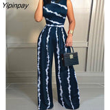 Yipinpay Women Elegant Tank Sleeveless Sexy Formal Straight Leg Working Jumpsuits