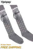 Yipinpay Lolita Women Stockings Female Lingerie Knee High Socks Sexy Compression Stockings for Women Long Socks Autumn Winter