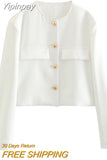 Yipinpay 2023 Fashion Blazers for Women Elegant Stylish Female Single-breasted Women's Suit Coat Ladies Casual Blazer Suits
