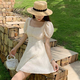 Yipinpay Embroidery Dress Women Mini Summer a Line Vestido Ropa Mujer Corto Party Robe Boho Beach Festa Sun Ladies Dresses Mulher