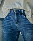 Yipinpay New High Waist Flare Jeans For Women Retro High Stretch Skinny Denim Pants Street Casual Trousers S-2XL Drop shipping