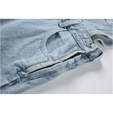 yipinpay Pants Women's Suspender Jeans 2023 Spring Plus Size Streetwear Baggy Braces Pants Vintage Blue Mom Denim Braces Trouser