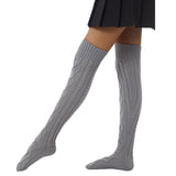 Yipinpay Knitted Stockings Autumn Winter 2023 Female Lingerie Thigh High Socks Harajuku Sexy Compression Stockings for Women