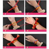 Yipinpay Girl Headwear Hairband And Bracelets 2 In 1 Hair Ribbons Movie Kimi no Na wa Your Name Miyamizu Mitsuha Bracelet Chain