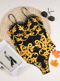 Yipinpay Cut Swimwear 2023 Women One Piece Swimsuit Female Push Up Bathing Suit High Waist Swimming Suits For Women Solid Monokini