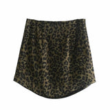 Yipinpay Satin Short Skirts Woman Vintage Sexy Mini Skirt Women 2023 Green Red New Year Elegant Skirts High Waist A Line Skirt
