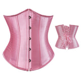 Yipinpay Plus size Women Underbust Corset Sexy Bustiers Workout Shape Body Belt Slimming Shapers Girdles Dropship Support