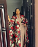 Yipinpay Piece Set Matching Pant Sets Spring Autumn Women's Set Flower Print Long Sleeve Top Pants Suit Two Piece Set Tracksuit Outfits