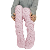 Yipinpay Women Knitted Stockings Female Lingerie Thigh High Socks Sexy Compression Stockings for Women Long Socks Autumn Winter