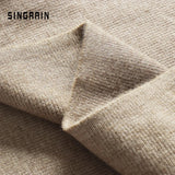 Yipinpay Women sweater skirt pencil midi knitted skirt high waist skirts womens winter long warm knitting skirts split bottoms