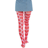 Yipinpay Long Socks Tight Heart/Floral/Cloud/Plaid Render Sexy Compression Stockings for Women Autumn Winter 2023 Female Lingerie