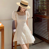 Yipinpay Embroidery Dress Women Mini Summer a Line Vestido Ropa Mujer Corto Party Robe Boho Beach Festa Sun Ladies Dresses Mulher