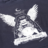 Yipinpay Punk Gothic Style Long Sleeve Slim Fit T-shirts Autumn graphic t shirts Women Witch Print Bodycon Tops y2k aesthetic