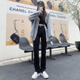 Yipinpay Thciken Velvet Stretch Skinny Straight Jeans Woman High Waist Cotton Elastic Denim High Quality Pantalones De Mujer