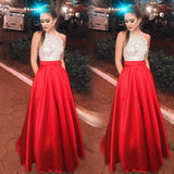 Yipinpay Skirts Women Sexy Sequin Red Sleeveless High Waist Skirts Patchwork Long Evening Formal Party Ball Prom Gown Skirts Hot