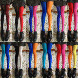 Yipinpay Women Sexy 2 Colors Patchwork Footed Tights Stretchy Pantyhose Stockings Elastic Stockings Pantyhose