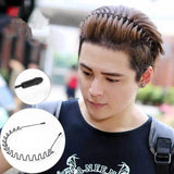 Yipinpay Men's Women Sports Wave Hair Band Metal Black Hairband Headband Aliceband