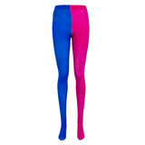 Yipinpay Women Sexy 2 Colors Patchwork Footed Tights Stretchy Pantyhose Stockings Elastic Stockings Pantyhose