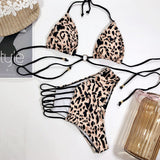 Yipinpay Bikini 2023 High Waist Swimsuit Women Swimwear Bathing String Bikini Set Hollow Out Swimsuit Female Swimming Suit For Women