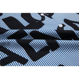 yipinpay Letter Print Oversized Women's Blouse Autumn Long Sleeve Korean Fashion Casual Streetwear Two Piece Ladies Tops Shirts