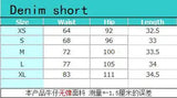 Yipinpay sale woman summer denim shorts casual high waist curled jeans shorts fashion Ripped shorts XS-XL Drop shipping