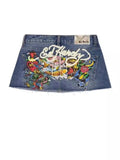 Yipinpay New Hot Girl Denim Skirt With Buttocks In E-Commerce In Spring And Summer Shows That Y2k Is Thin And Defensive.