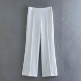 Yipinpay Belt Dress Collar Suit Jacket 2310187 Slim Straight Tube High Waist Trousers 2216118 Suit