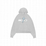 Yipinpay Tide Brand NOFS Printing Sports Suit Retro Loose Hooded Sweater Autumn And Winter Men's And Women's Casual Trousers