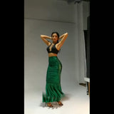 Yipinpay Fashionable Sexy Mermaid High-Waisted Fish Tail Half-Length Dress Is Specially Designed For Wi.