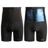Yipinpay Men's High Waist, Sweating, Tight Waist, Stomach, Fitness, Trousers, Shorts.