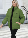 Yipinpay Size Women's Warm Coat 2024 Winter New Women's Cotton-Padded Coat Cotton-Padded Jacket