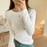 Yipinpay Bottomed Sweater For Women In Autumn And Winter, The New Style Women's Wear Has A Slim, Lean Sweater And Knitted Shirt.