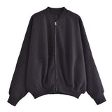 Yipinpay Pilot Jacket Jacket Sweater 3199802 Loose Velvet Trousers 3199803 Set