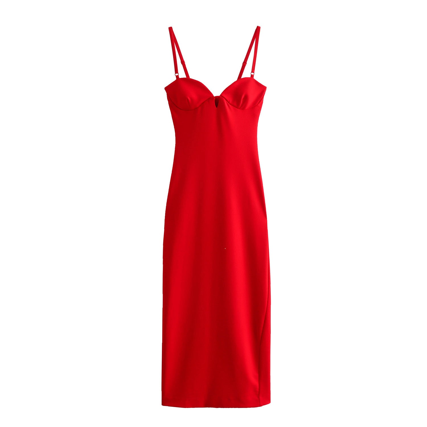 Yipinpay New Street Style Slim And Slim Medium And Long Version Suspender Dress 4661315