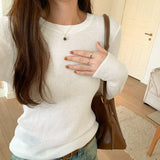 Yipinpay Bottomed Sweater For Women In Autumn And Winter, The New Style Women's Wear Has A Slim, Lean Sweater And Knitted Shirt.